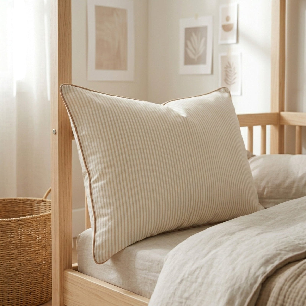 Harmony Kopfkissen – Boutique Paspel-Detail 50x70 – Baby-Kissen – Joyful Kids – Foto 2