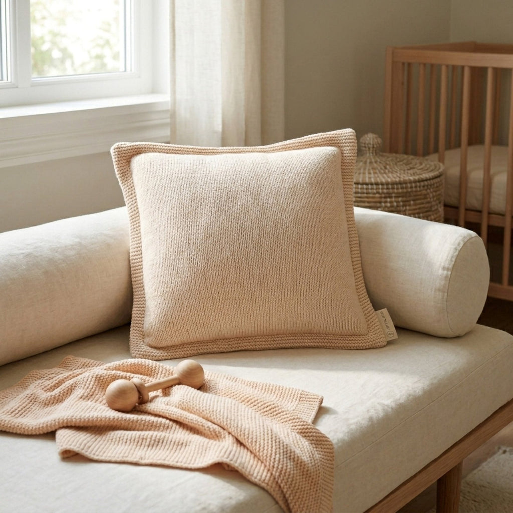 Harmony Strick-Dekokissen quadratisch – 40x40 Boutique – Joyful Kids – Foto 6