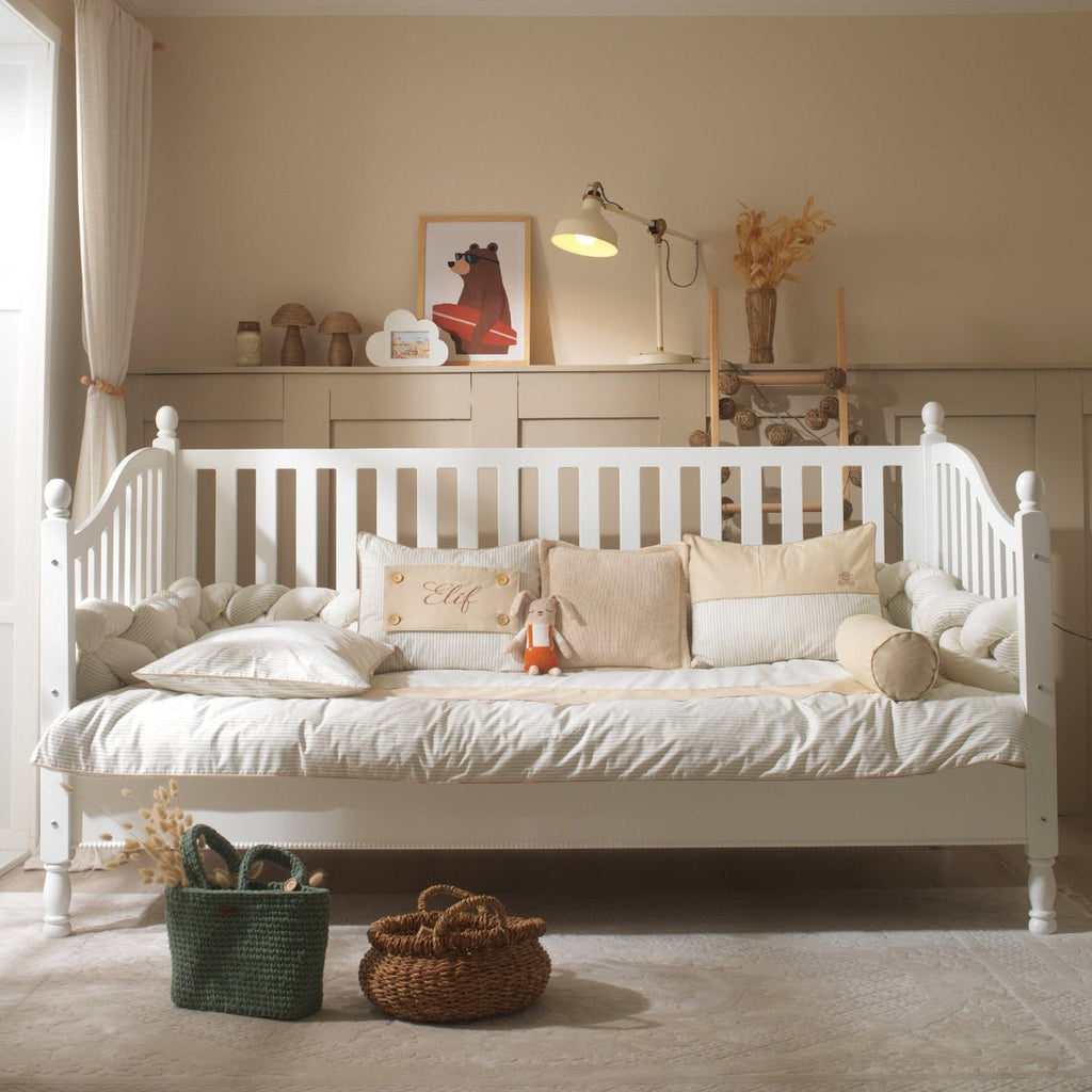 Montessori-Baby-Schlafset – Harmony Strick-Hase – 8-teilig – Joyful Kids – Foto 6