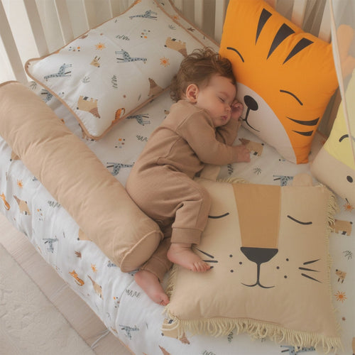Baby-Schlafset Jungle – Safari-Motiv, 100 % Musselin – Joyful Kids – Foto 2