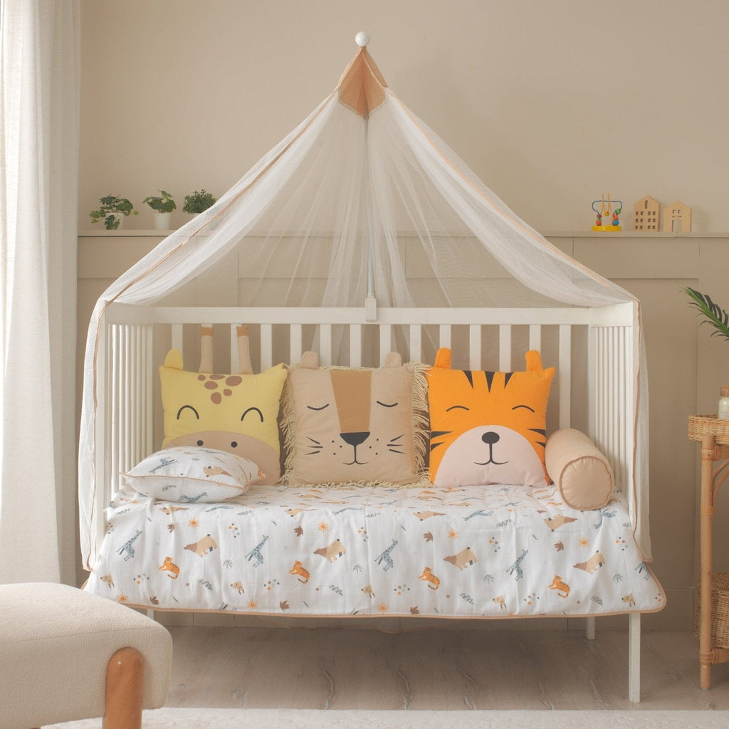 Baby-Schlafset Jungle – Safari-Motiv, 100 % Musselin – Joyful Kids – Foto 4