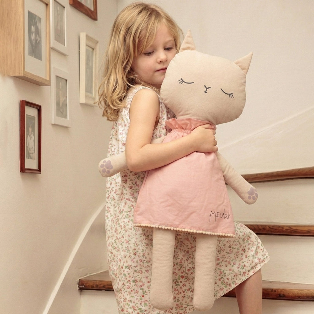 Bella Katze Schlafgefährte – Misty-Pink-Serie Handgefertigt – Boutique – Joyful Kids – Foto 7
