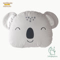 Lächelnder Koala Schlafgefährte – Wildlederstruktur (70x50 cm)