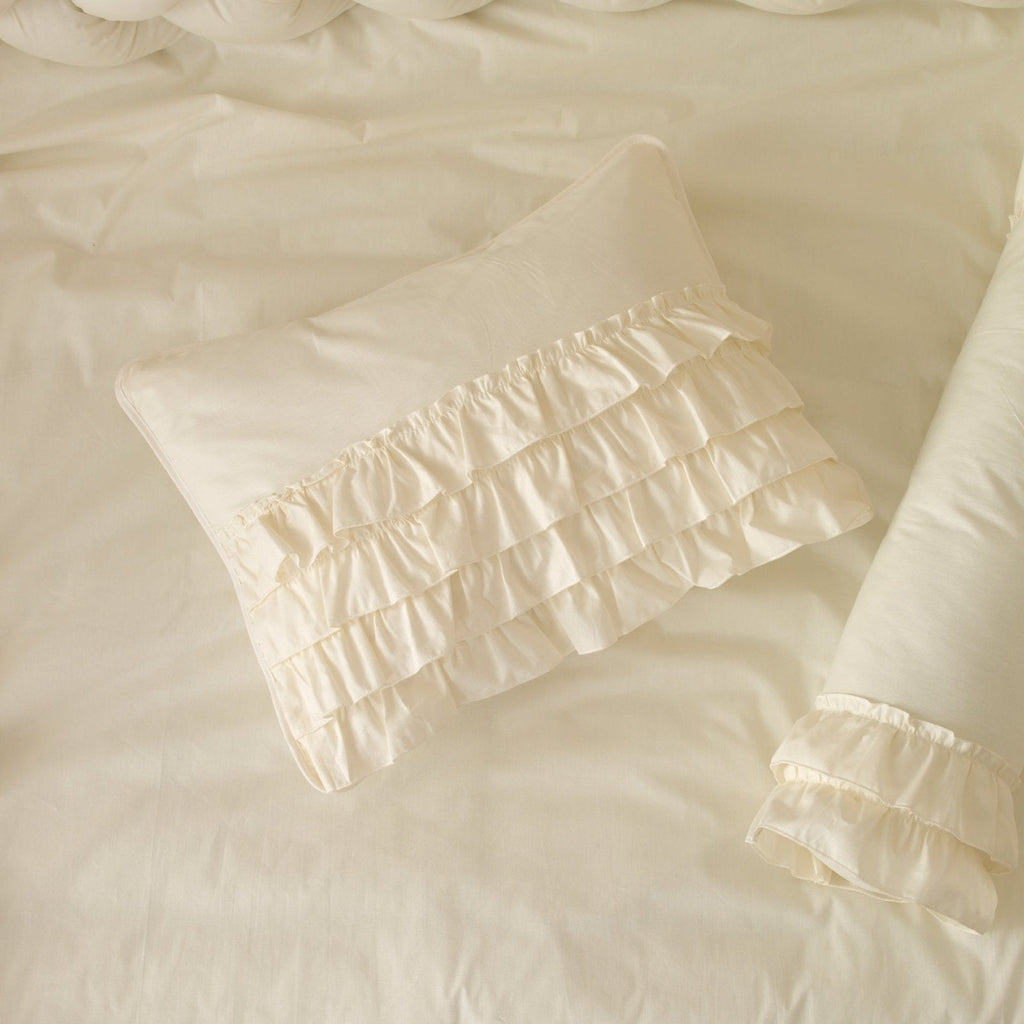 Montessori-Baby-Schlafset – Luna Creme-Rüschen – 100 % Baumwolle – Joyful Kids – Foto 7