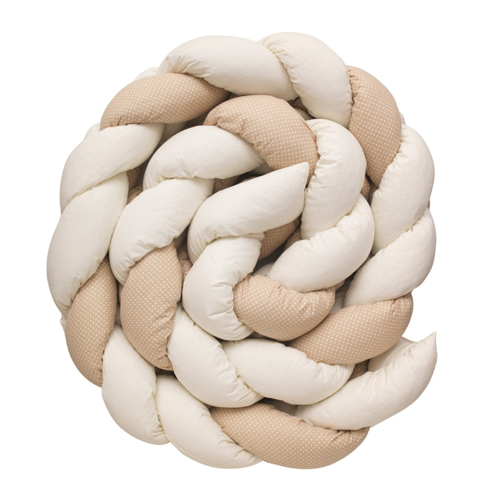 Misty Brown Nestchen – Boutique Kaffee-Creme – 270–360 cm – Joyful Kids – Foto 1