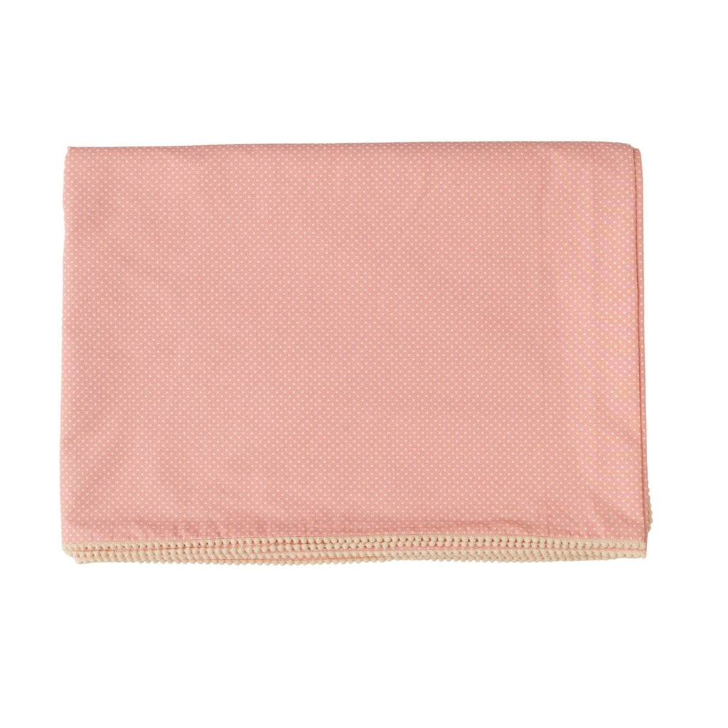 Misty Pink Bettwäschebezug – Boutique Bommel-Detail – Baby-Bettwäsche – Joyful Kids – Foto 2