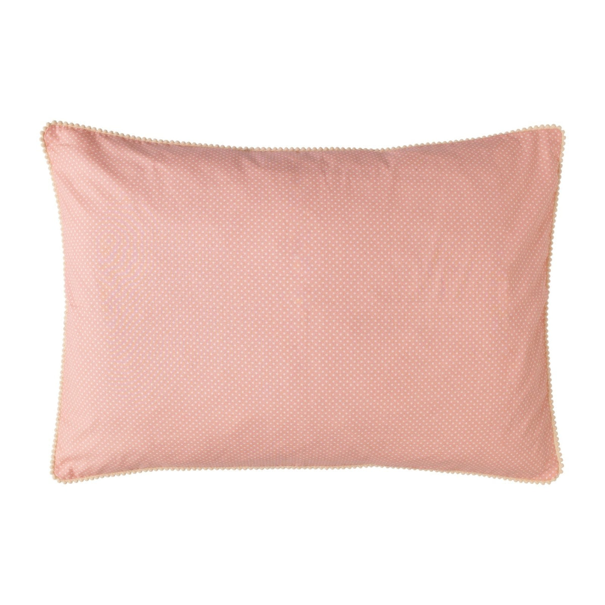 Misty Pink Kopfkissen – Boutique Bommel-Detail 50x70 – Baby-Kissen – Joyful Kids – Foto 1