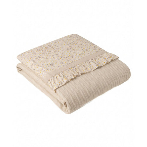 Daisy Bettwäschebezug – Boutique Steppstoff mit Rüschendetail – Baby-Bettwäsche – Joyful Kids – Foto 1
