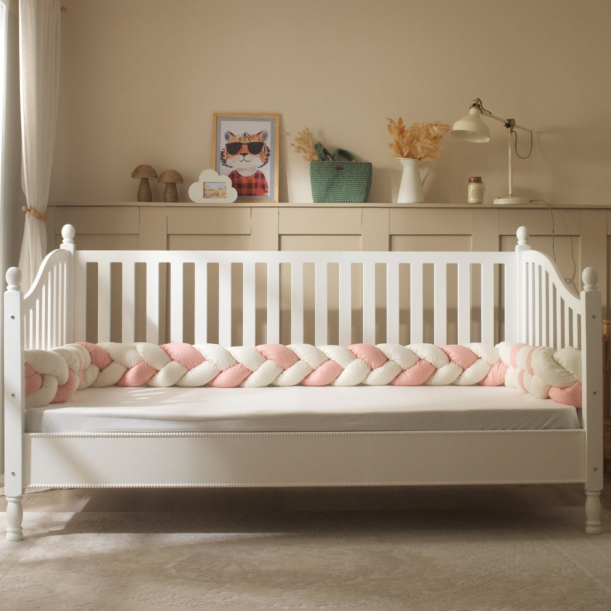 Misty Pink Nestchen – Boutique Puderrosa – 270–360 cm – Joyful Kids – Foto 4