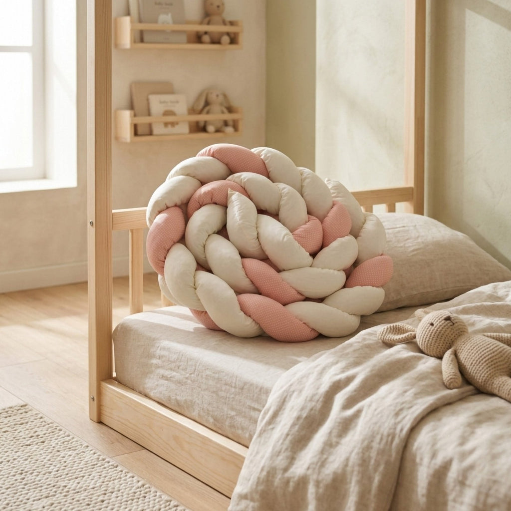 Misty Pink Nestchen – Boutique Puderrosa – 270–360 cm – Joyful Kids – Foto 5