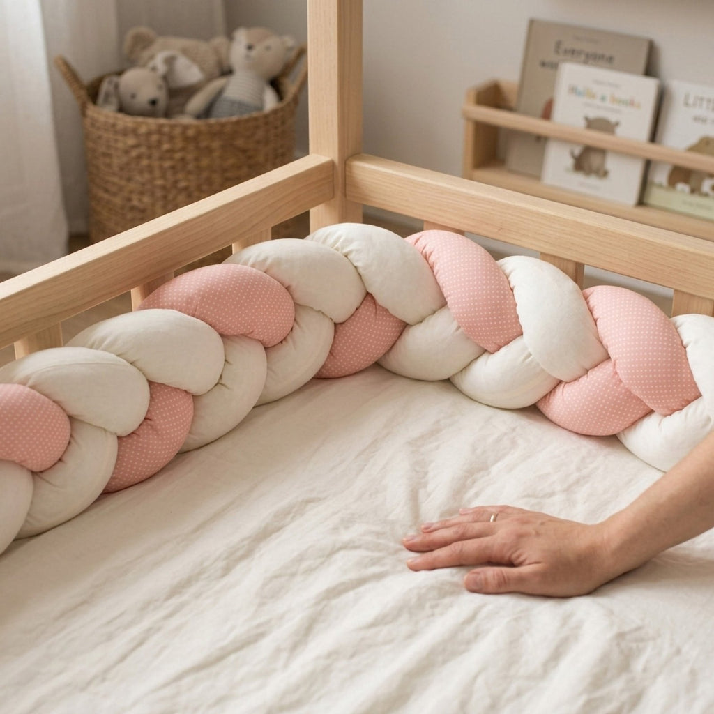 Misty Pink Nestchen – Boutique Puderrosa – 270–360 cm – Joyful Kids – Foto 2