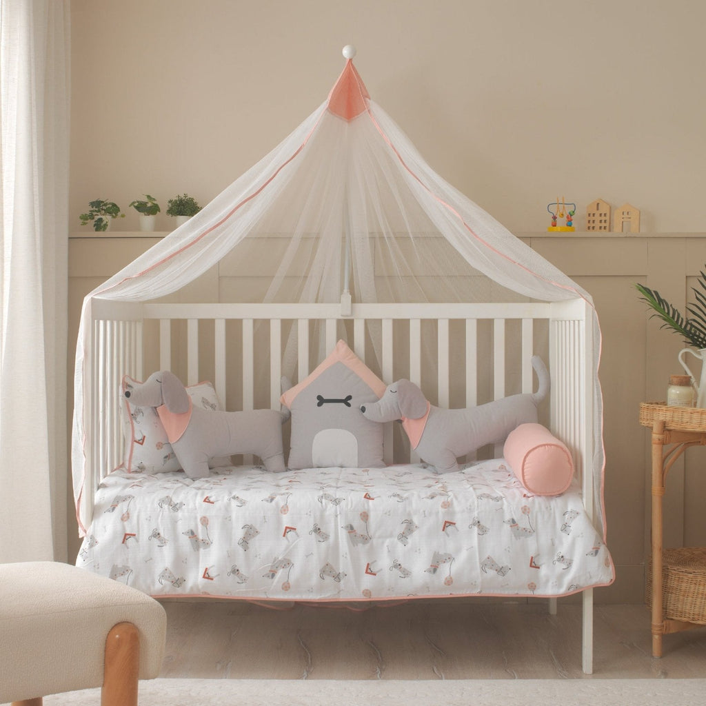 Baby-Schlafset Puppy – Hundemotiv, 100 % Musselin – Joyful Kids – Foto 4