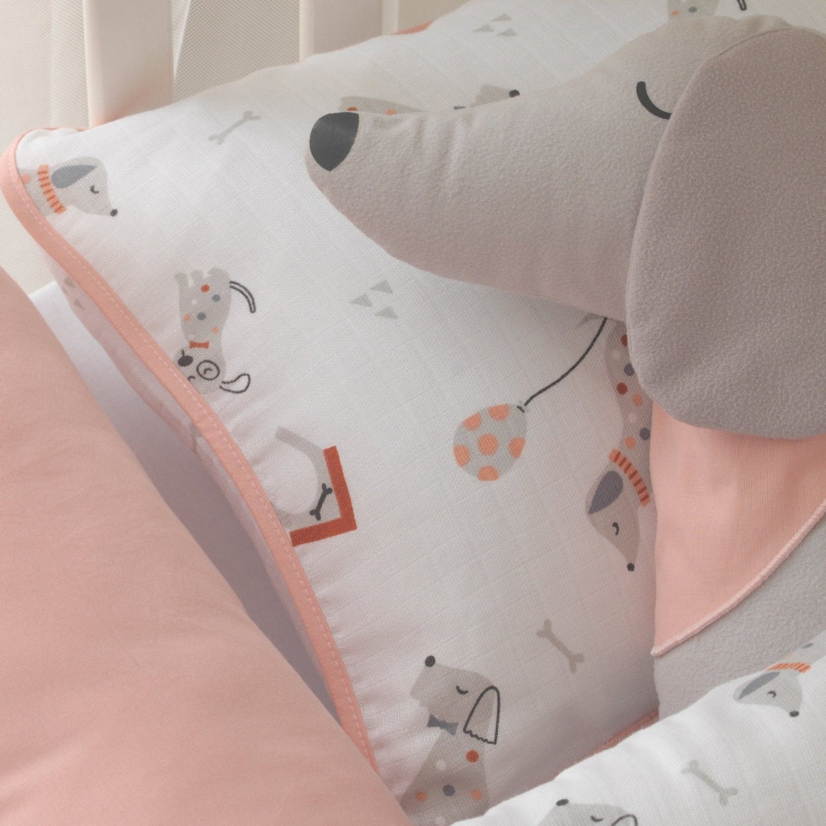 Baby-Schlafset Puppy – Hundemotiv, 100 % Musselin – Joyful Kids – Foto 7