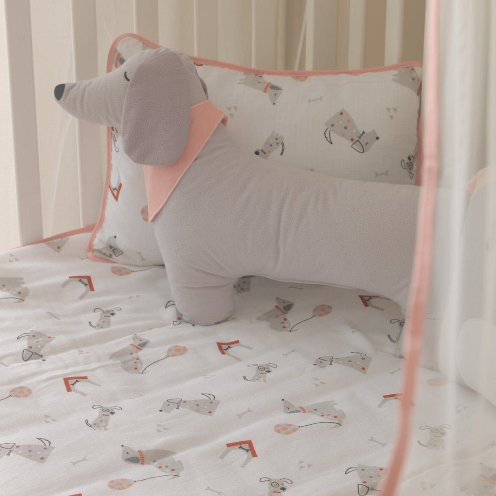 Baby-Schlafset Puppy – Hundemotiv, 100 % Musselin – Joyful Kids – Foto 6