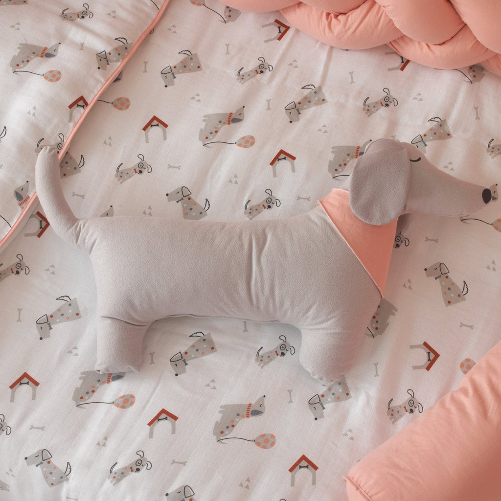 Montessori-Baby-Schlafset Puppy – Musselin, Hundemotiv, 9-teilig – Joyful Kids – Foto 6