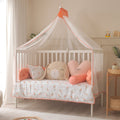 Rabbit Musselin-Baby-Schlafset Koralle – Mit Nestchen – Foto 1