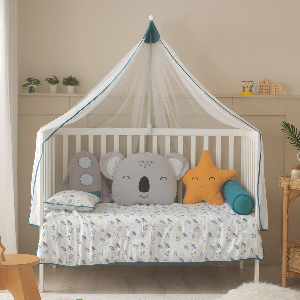 Baby-Schlafset für Jungen Weltraum – 100 % Musselin, Space-Motiv – Joyful Kids – Foto 4