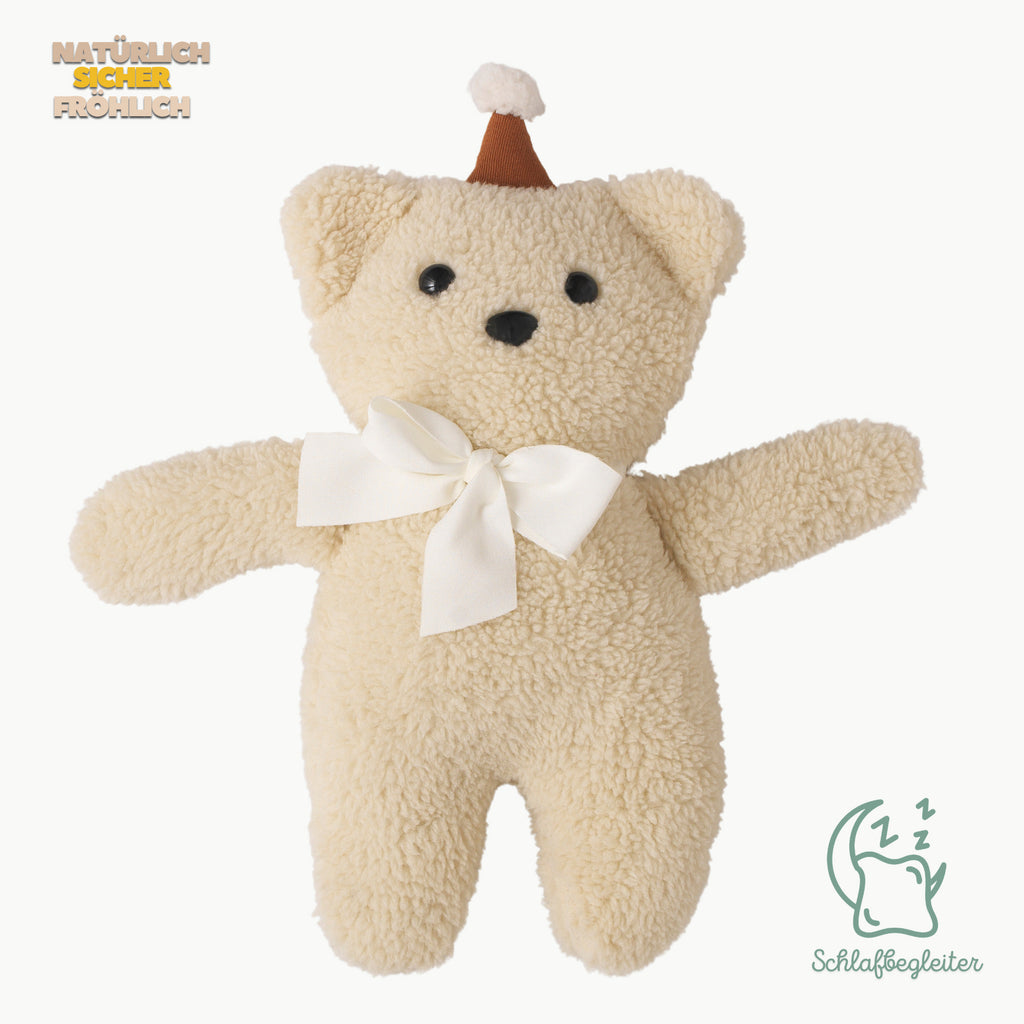 Bruno Schlafgefährte | Teddy-Serie Handgefertigter Bär | Boutique | Joyful Kids