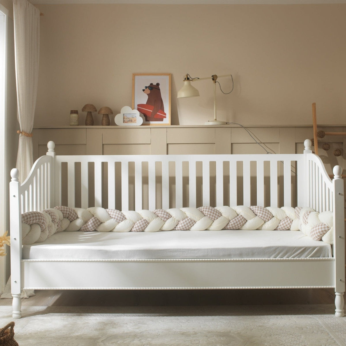 Teddy Nestchen – Boutique Baby-Bettschutz – 270–360 cm – Joyful Kids – Foto 3