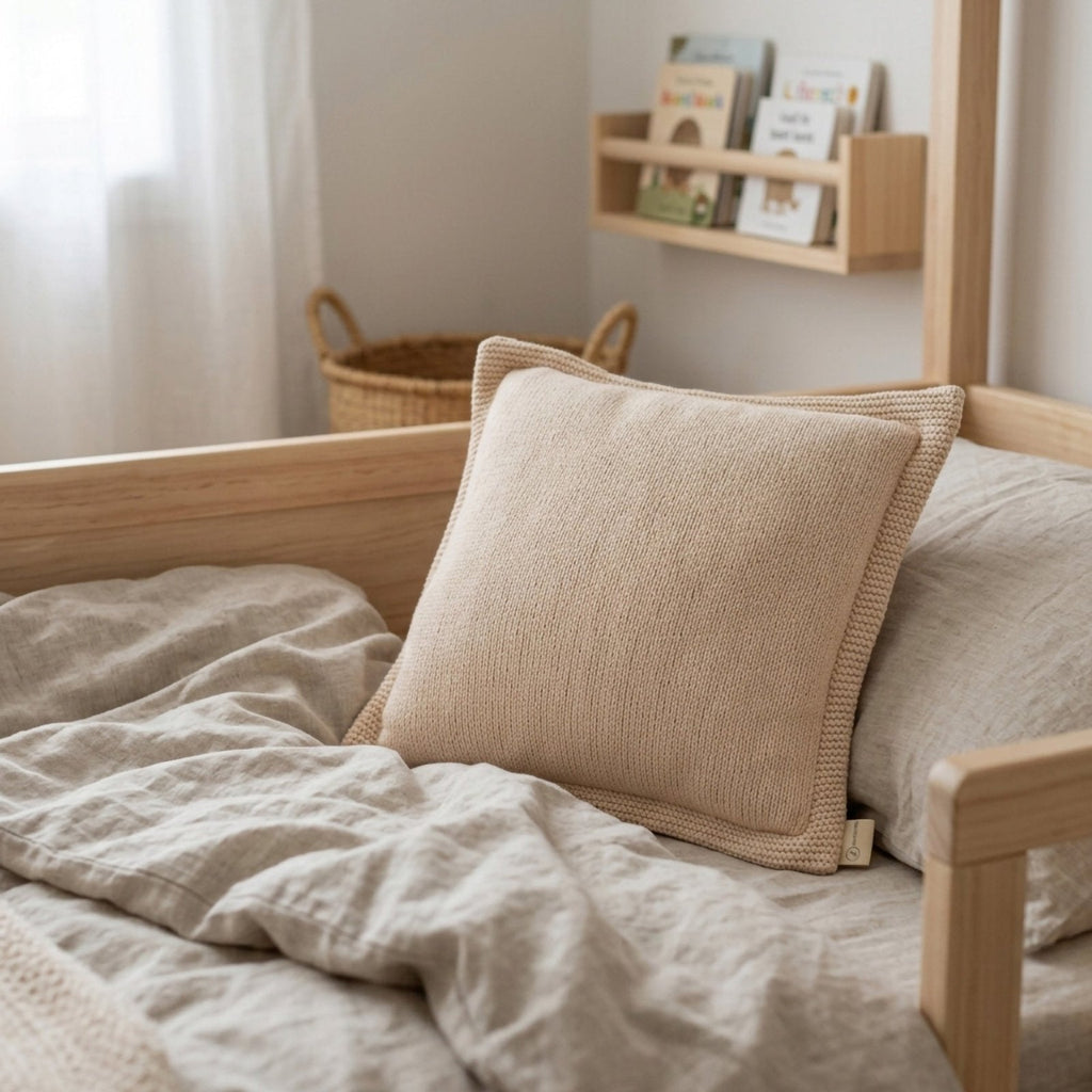 Harmony Strick-Dekokissen quadratisch – 40x40 Boutique – Joyful Kids – Foto 7