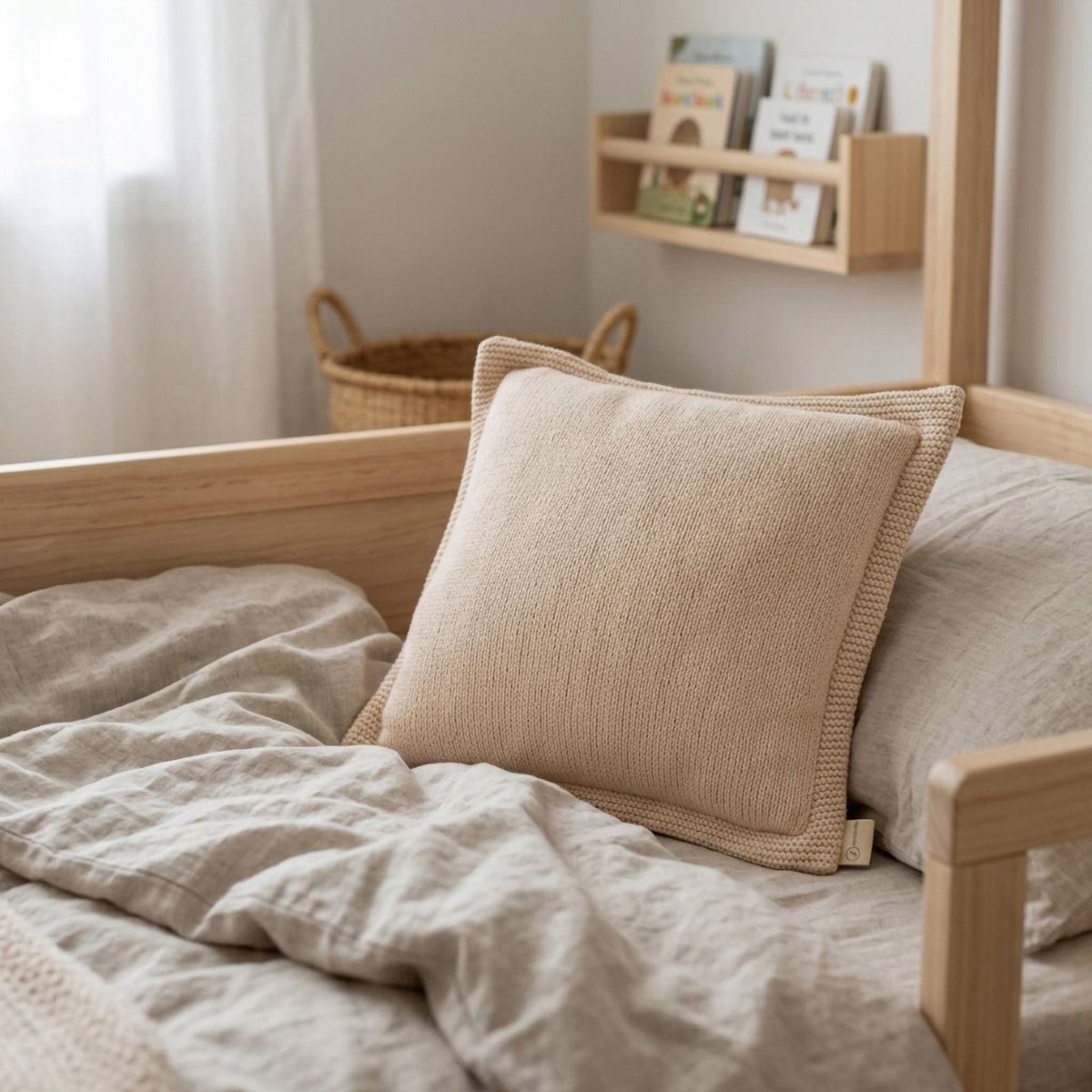 Harmony Strick-Dekokissen quadratisch – 40x40 Boutique – Joyful Kids – Foto 7